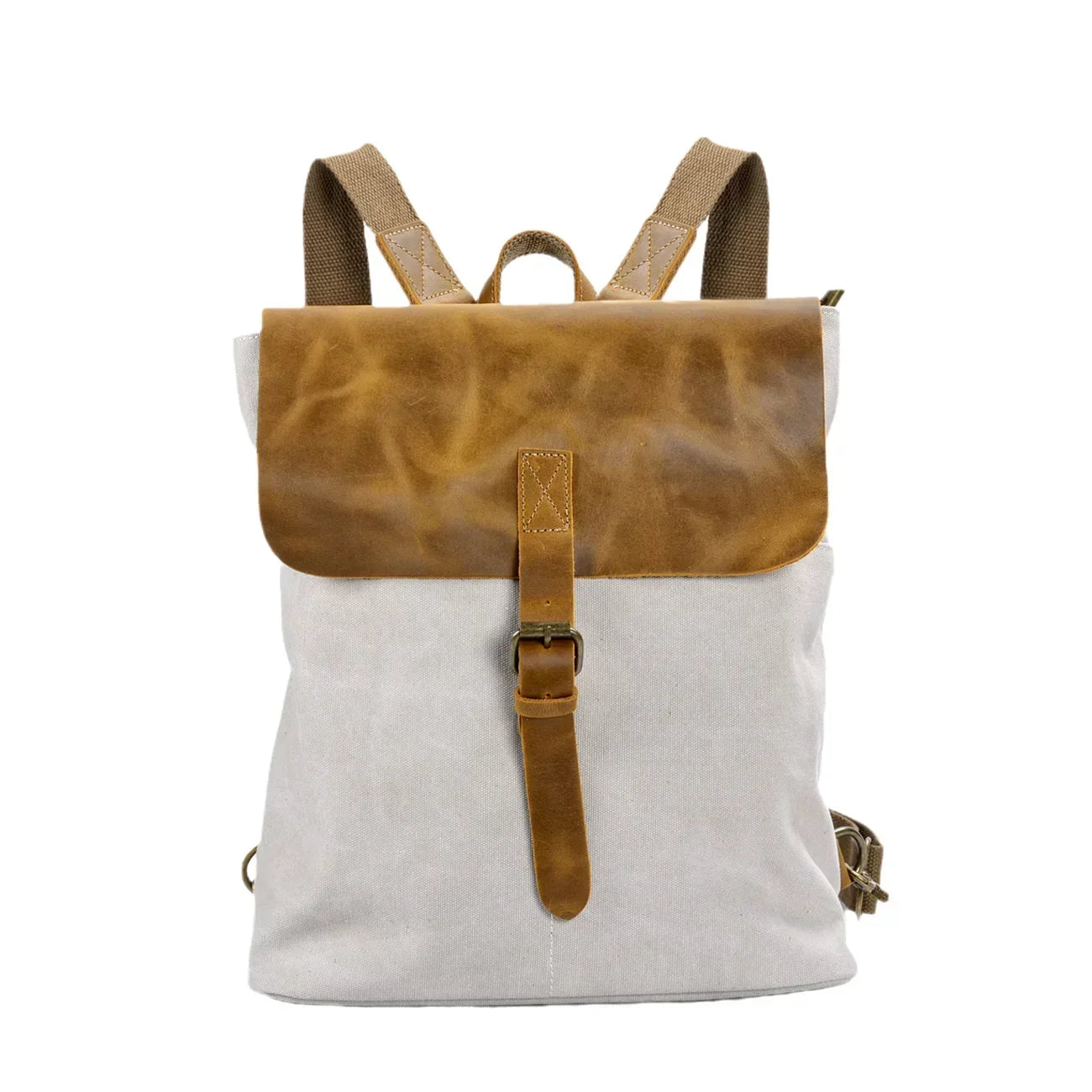 Fatima | Large canvas backpack, elegant and convertible
