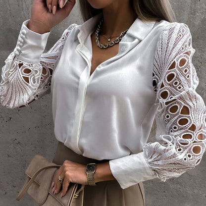 Lilou blouse | Silky blouse for women