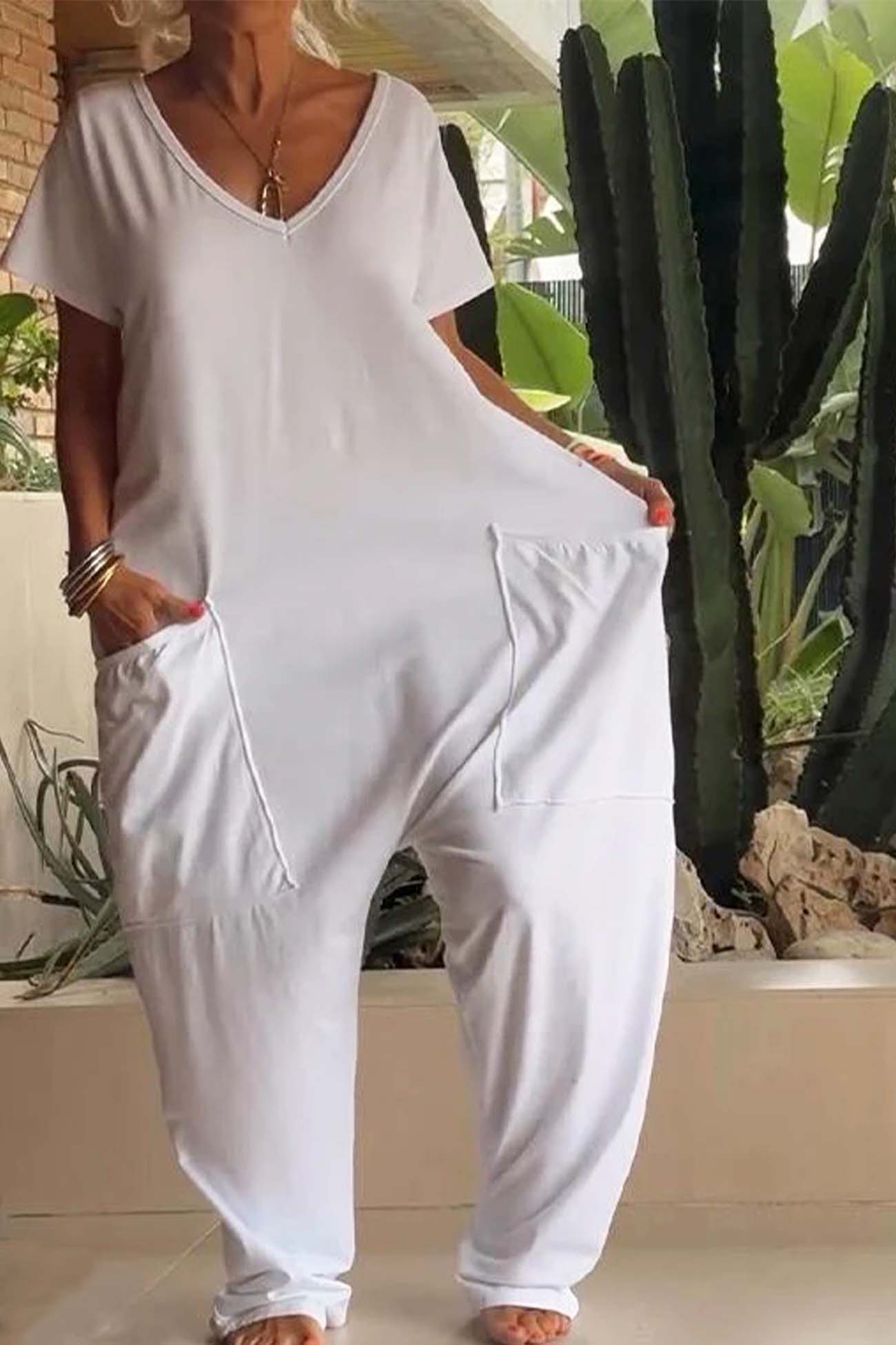 LD Addison ���� Effortless Casual Jumpsuit