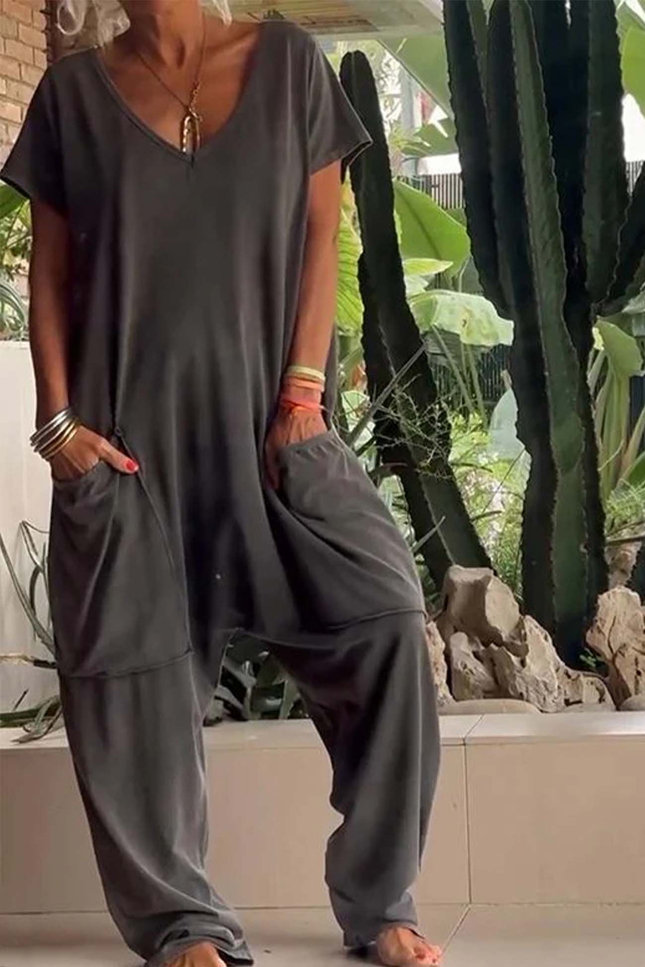 LD Addison ���� Effortless Casual Jumpsuit