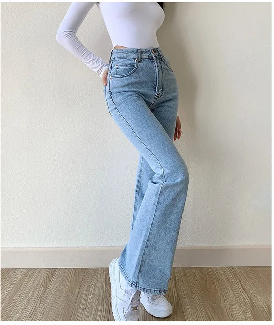Penne - High-waisted stretch jeans