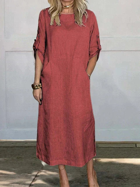 LP | knit dress with pockets