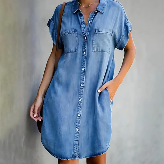 Manon | Elegante vestido vaquero