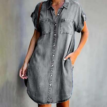 Manon | Elegante vestido vaquero