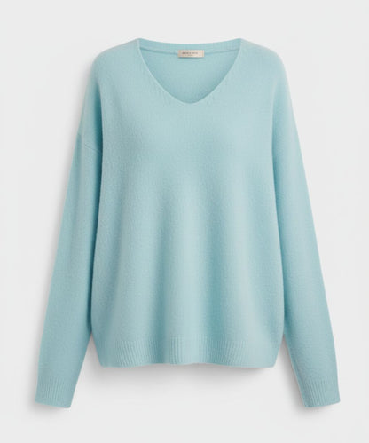 Mia | Women's Long-Sleeved Sweater – Simple, Chic, and Comfortable Style