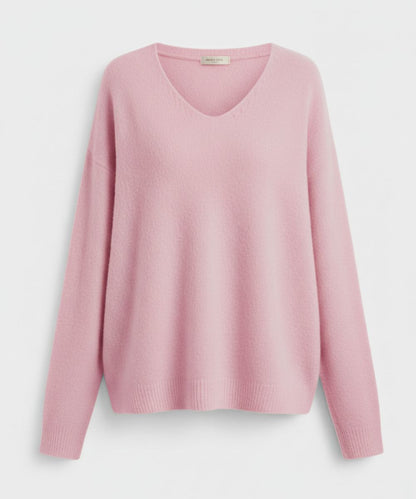 Mia | Women's Long-Sleeved Sweater – Simple, Chic, and Comfortable Style