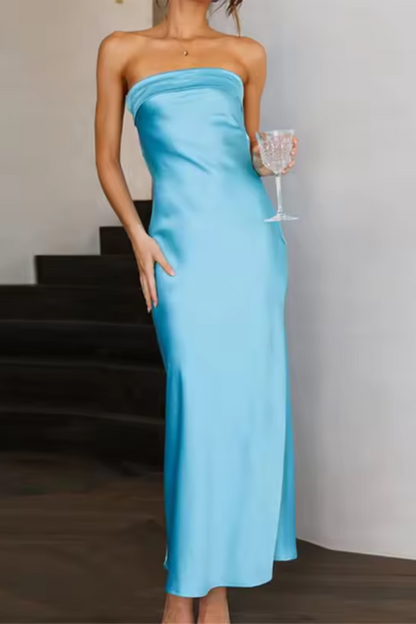 Thalia | Long summer tube dress