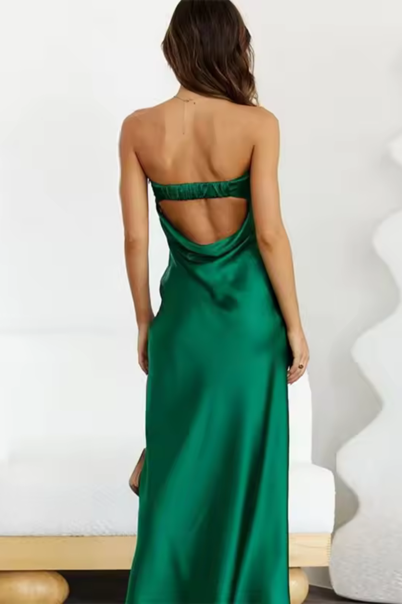 Thalia | Long summer tube dress