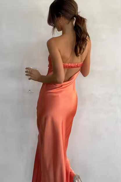 Thalia | Long summer tube dress