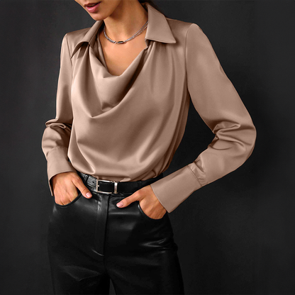 Milana - Elegant silk blouse for women