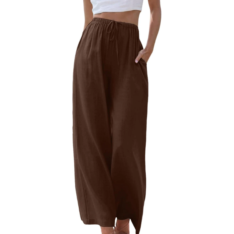 LP | High-waisted, wide-leg pants