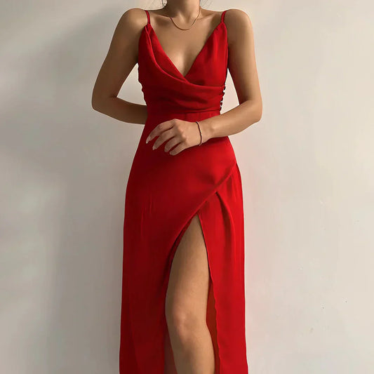 Mc | Women's sexy dress with slit