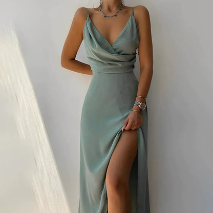 Mc | Women's sexy dress with slit