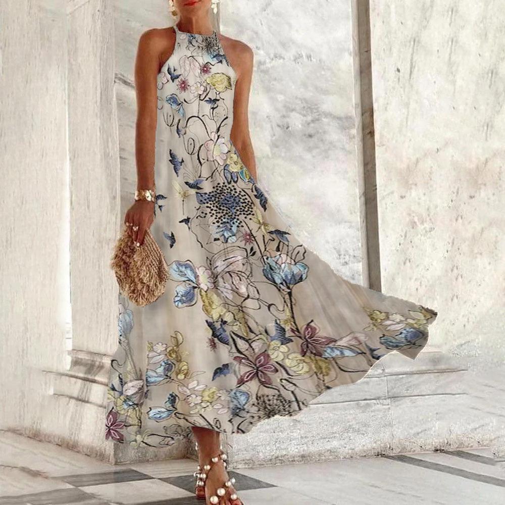 LP | Sleeveless dress with maxi-strap