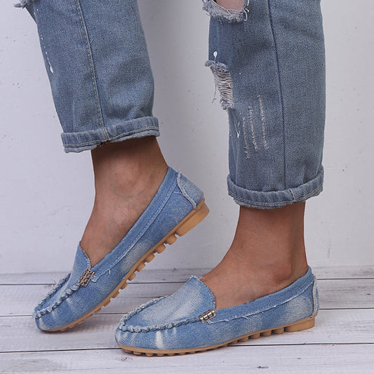 Women's denim shoes