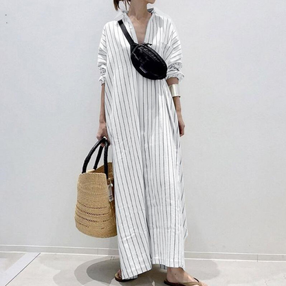 LP | Striped wide dress