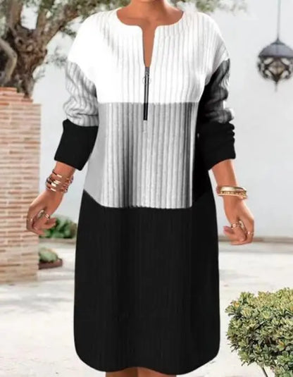 LP | Elegant women's zipper dress for a stylish look