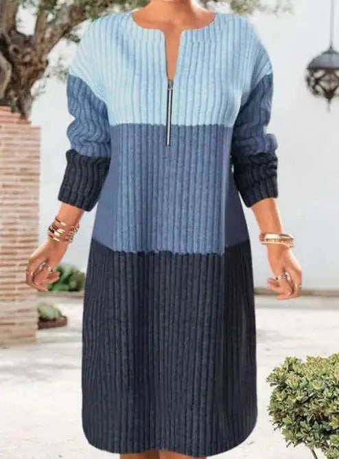 LP | Elegant women's zipper dress for a stylish look