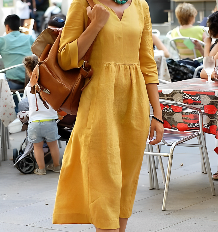 LP | casual dress, soft linen