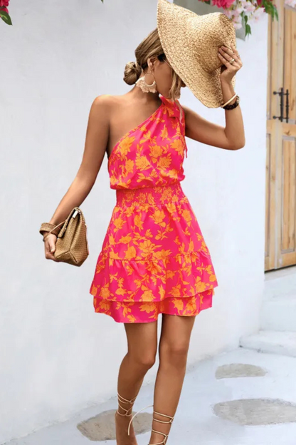 Zephyra | Sloping-shoulder dress for women