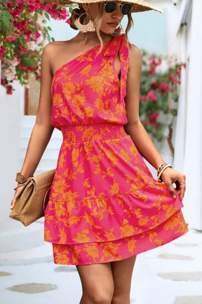 Zephyra | Sloping-shoulder dress for women