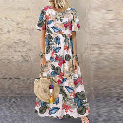 LP | Boho Breeze maxi dress with floral print