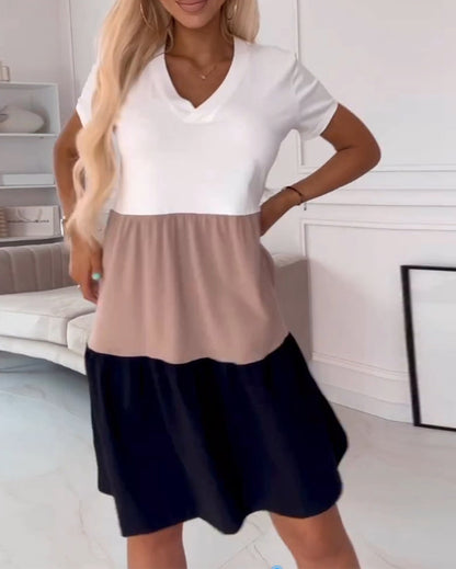 Mc | Simple - Cotton-blend color blocks - Perfect for summer