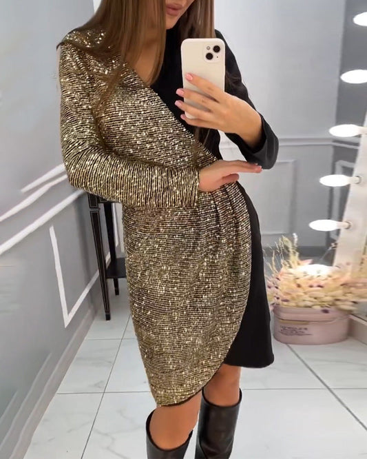 Mc | Elegant - Blend of cotton and sequins - Perfect for fall and parties