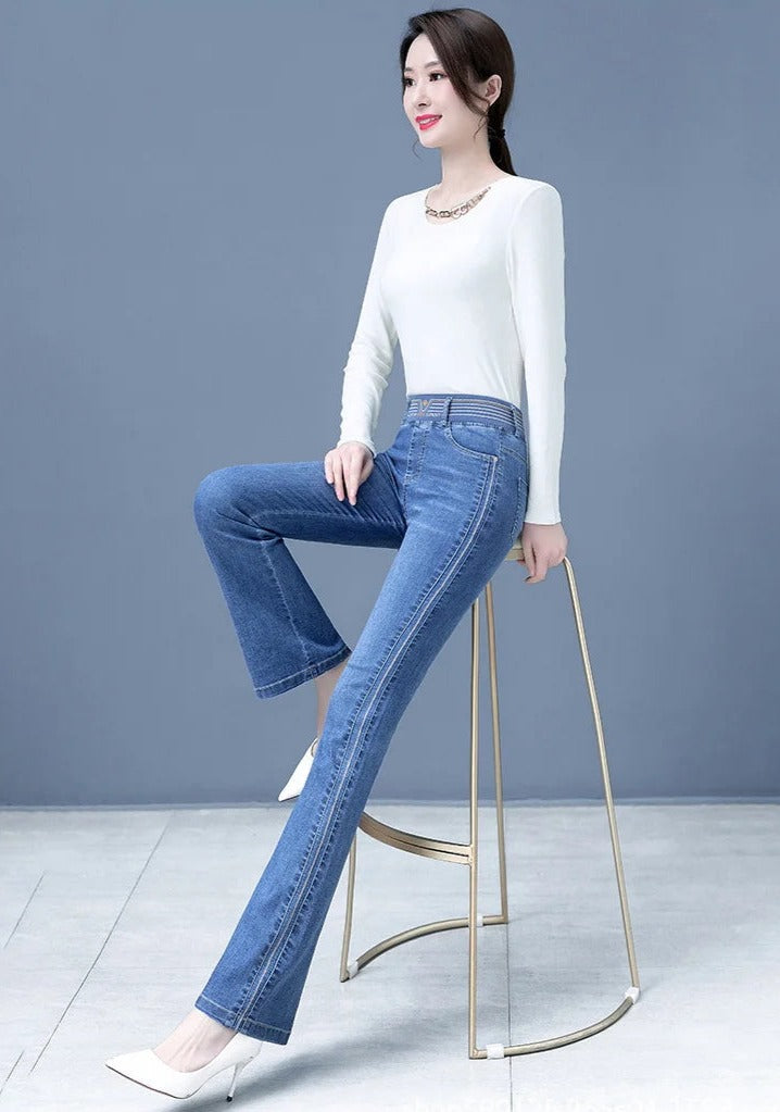 Nora - High-waisted jeans