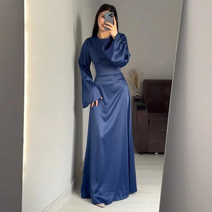 Mc | long dresses in satin for women