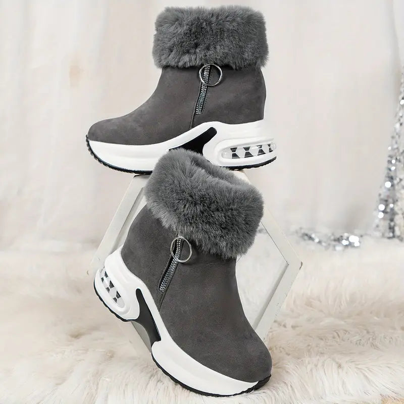 LP | Ankle boot lined with faux fur