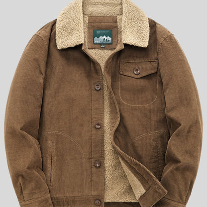 Sven | Fleece button-up jacket