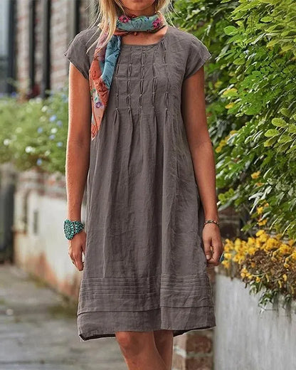 Maisie - Casual vintage linen dresses for women