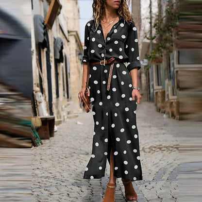 Freja - Polka dot dress