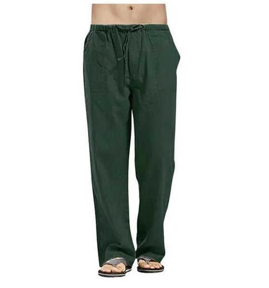 LP | Straight leisure pants with several pockets