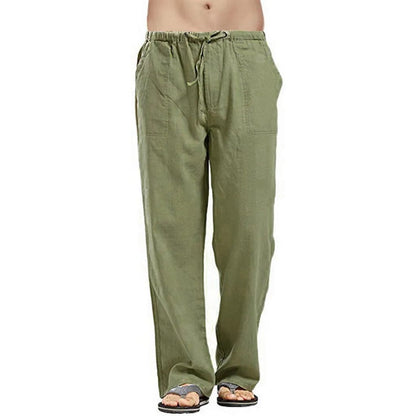 LP | Straight leisure pants with several pockets