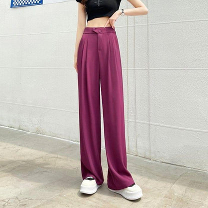 Wide trouser legs