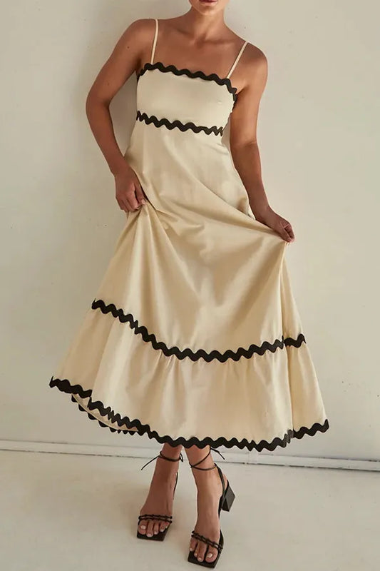 Strapless dress with zipper