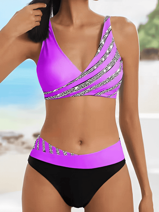 LD Ami - Striped luxury summer bikini