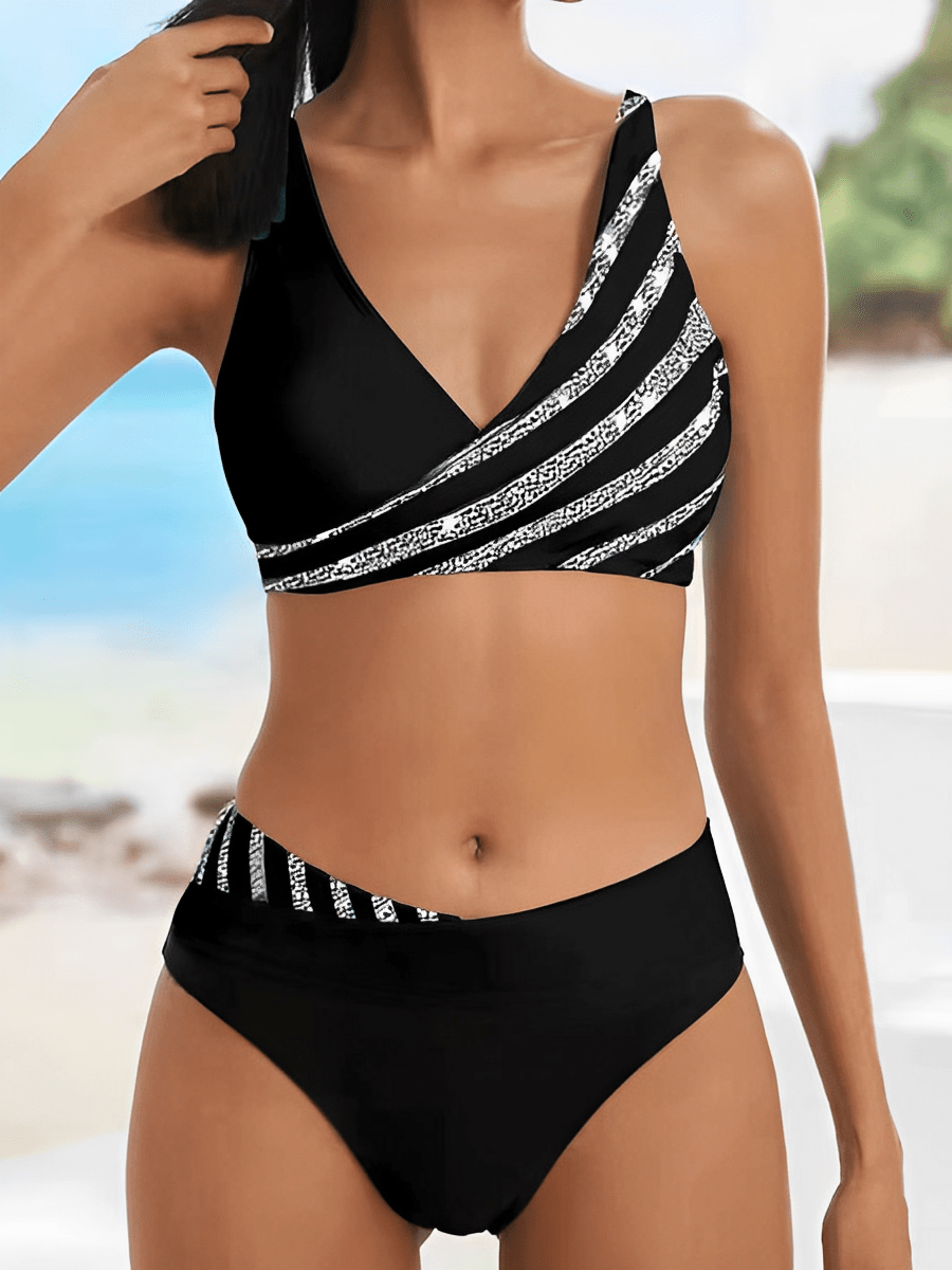 LD Ami - Striped luxury summer bikini