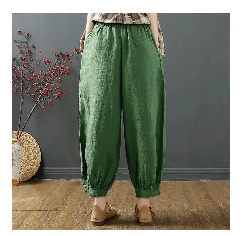 LP | Fashion pants with elastic waistband