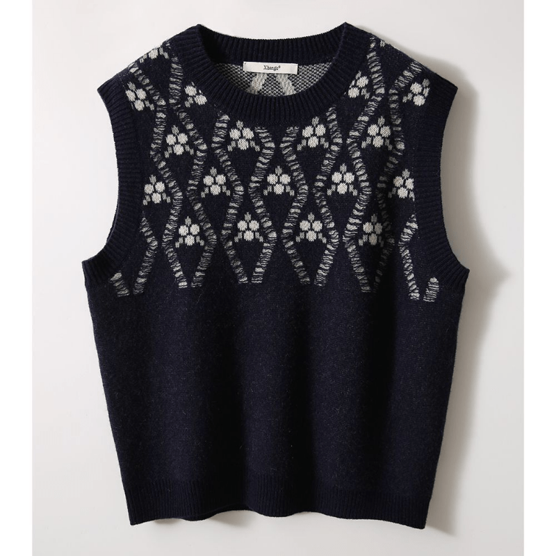 LP | Small fragrance round neck casual style