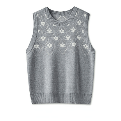 LP | Small fragrance round neck casual style