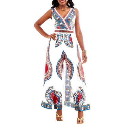 LP | African dashiki-style print jumpsuit
