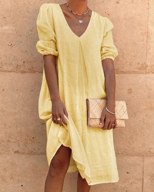 LP | Vintage boho dresses with 3/4 sleeves