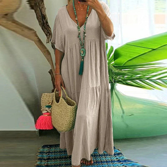 women's casual long dress
