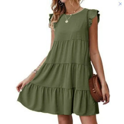LP | Short-sleeved dress perfect for warm weather