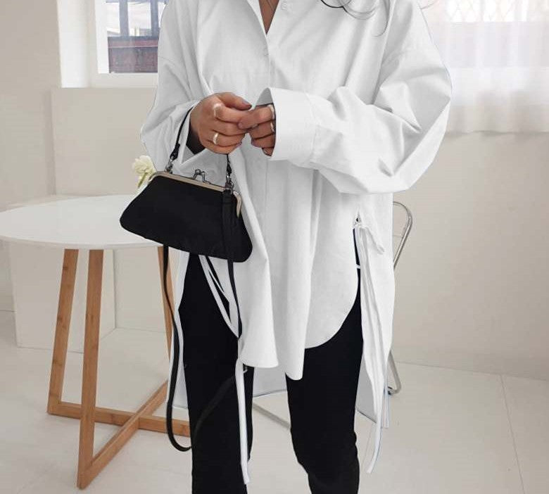 Odilia Oversized Blouse | Classic and timeless feminine blouse