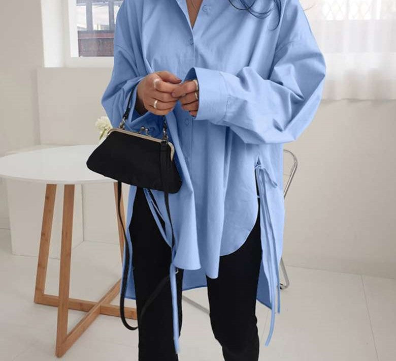 Odilia Oversized Blouse | Classic and timeless feminine blouse