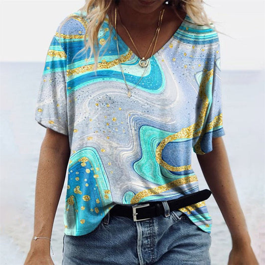 LP | boho-style summer T-shirt